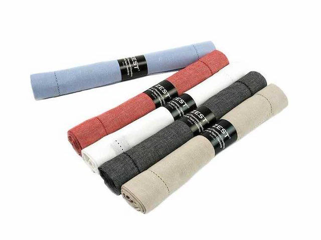 1392x zest - katoenen placemat set - kitchen textile - afbeelding 1 van  7