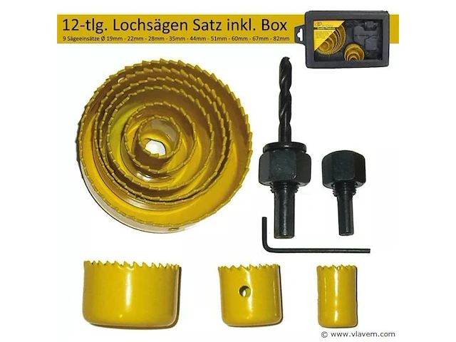 13delige gatzagenset - afbeelding 2 van  2