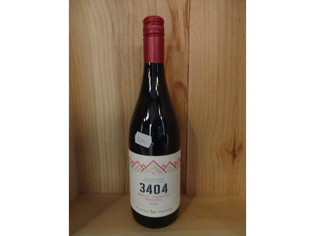 13x 75cl somontano 3404 rode wijn - afbeelding 1 van  5