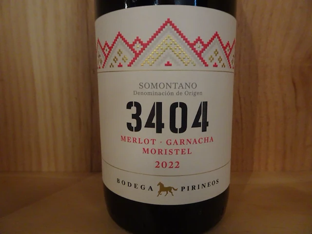 13x 75cl somontano 3404 rode wijn - afbeelding 3 van  5