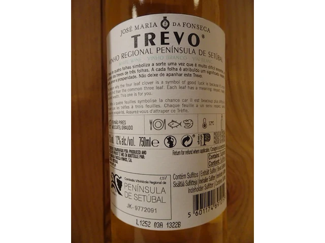 13x 75cl treco witte wijn - afbeelding 3 van  4