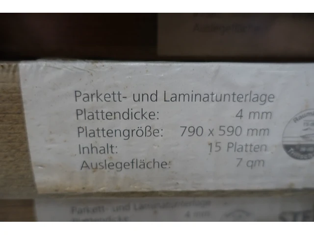 13x parket- en laminaatonderlagen - afbeelding 2 van  2
