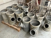 13x pvc y-stuk koppelstukken riolering - afbeelding 4 van  4