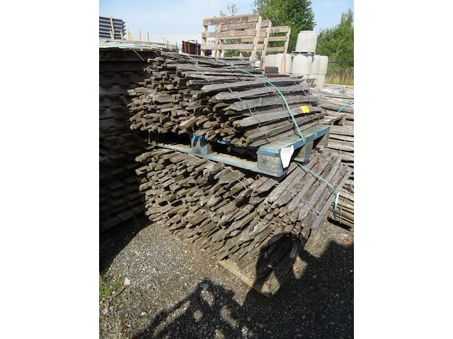 13x rol kastanjehout omheining - afbeelding 3 van  5