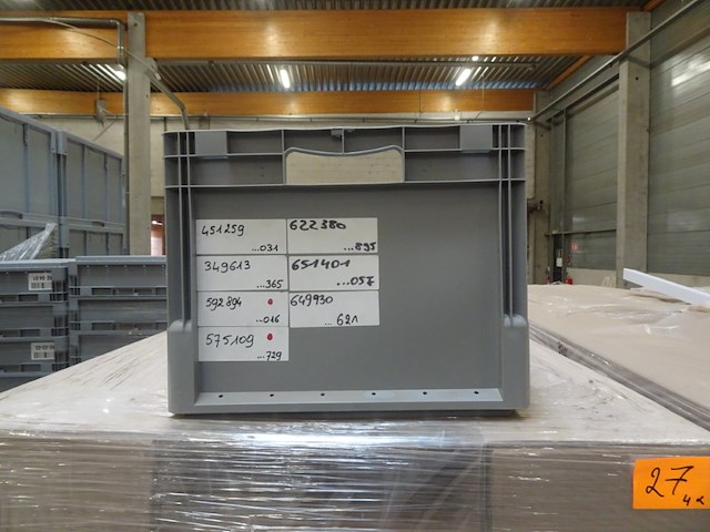 13x stapelbare kunststof bak - afbeelding 2 van  5