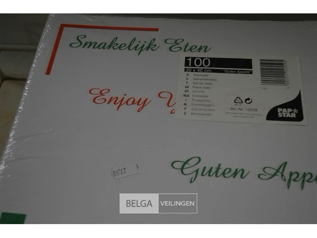 13x100st pap.onderl.30x40cm - afbeelding 3 van  3