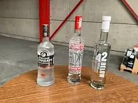 14 diverse flessen vodka tovaritch, 42 below, russian standard - afbeelding 1 van  7