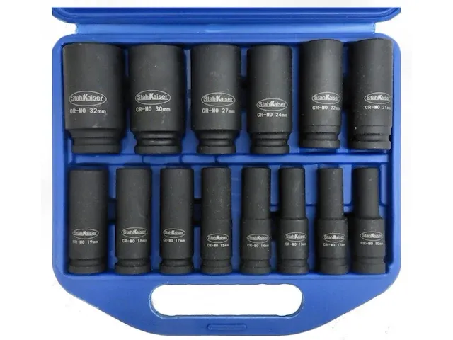 14 dlg lange krachtdoppenset 1/2" - afbeelding 2 van  3