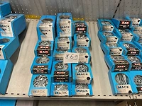 14 dozen houtdraadbouten met moer ; moeren - afbeelding 1 van  10