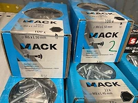 14 dozen houtdraadbouten met moer ; moeren - afbeelding 10 van  10