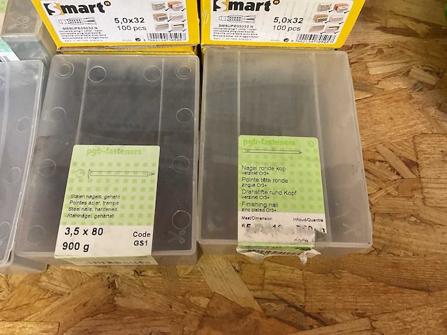 14 dozen pluggen; nagels - afbeelding 3 van  5