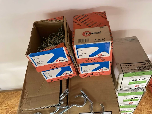 14 dozen schroefhaken - afbeelding 2 van  5