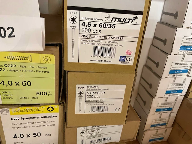 14 dozen spaanderplaatschroeven - afbeelding 4 van  5