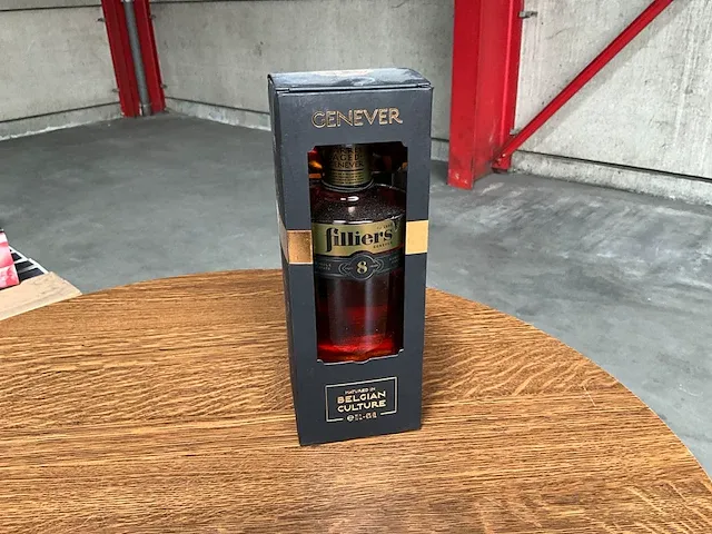 14 flessen genever filliers(8 year) - afbeelding 1 van  4