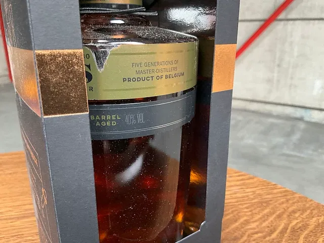 14 flessen genever filliers(8 year) - afbeelding 4 van  4