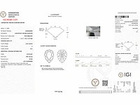 14 karaat witgouden ring met 2,0 kt in het laboratorium gekweekte diamant (maat-eu-54) - afbeelding 7 van  9