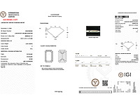 14 karaat witgouden ring met 3,0 kt in het laboratorium gekweekte diamant (maat-eu-54) - afbeelding 2 van  9