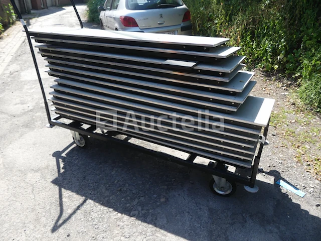 14 karren met klaptafel - afbeelding 3 van  3