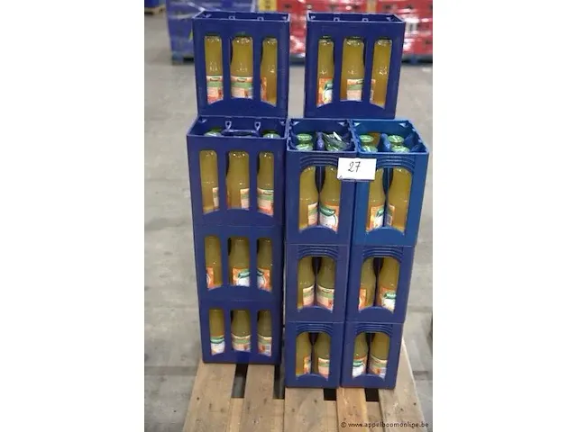 14 kratten à 6 flessen sinaasappelsap - afbeelding 1 van  2