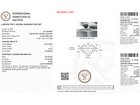 14 kt geelgouden ketting met hanger met 2,57 ct in het laboratorium gekweekte diamant - afbeelding 1 van  8