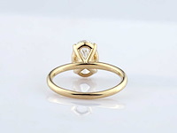14 kt geelgouden ring met 2.0 cts lab grown diamant (maat-eu-54) - afbeelding 5 van  7