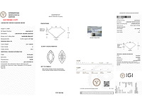 14 kt witgouden ring met 2.01cts lab grown diamond - afbeelding 2 van  7