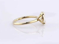 14 kt yellow gold ring with 2.0 cts lab grown diamond (size-eu-55) - afbeelding 3 van  7