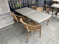 14 terrastafels en 26 terrasstoelen - afbeelding 6 van  8