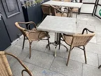 14 terrastafels en 26 terrasstoelen - afbeelding 7 van  8