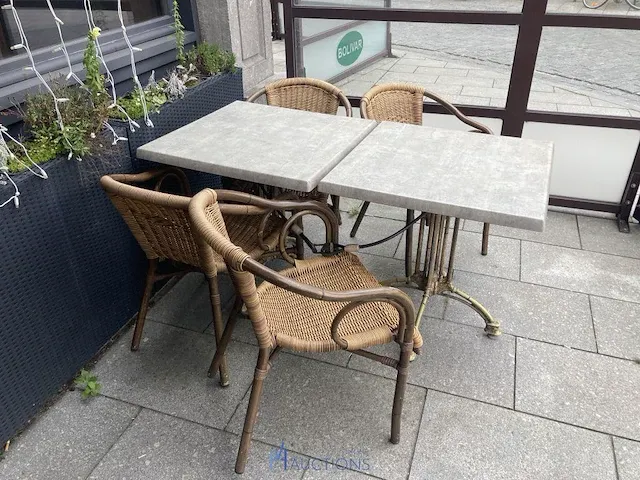 14 terrastafels en 26 terrasstoelen - afbeelding 8 van  8