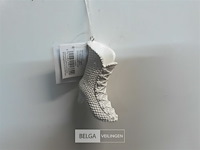 14 x hangdeco laars wit 8 cm - afbeelding 3 van  3