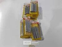 14 x huls pvc 4 stuks voor chemisch anker 13+15 mm mix - afbeelding 2 van  3