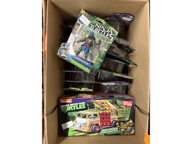 14 x teenage turtles speelgoed - afbeelding 1 van  1