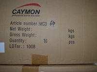 140 caymon cd protector cases voor 64 cd - afbeelding 6 van  6