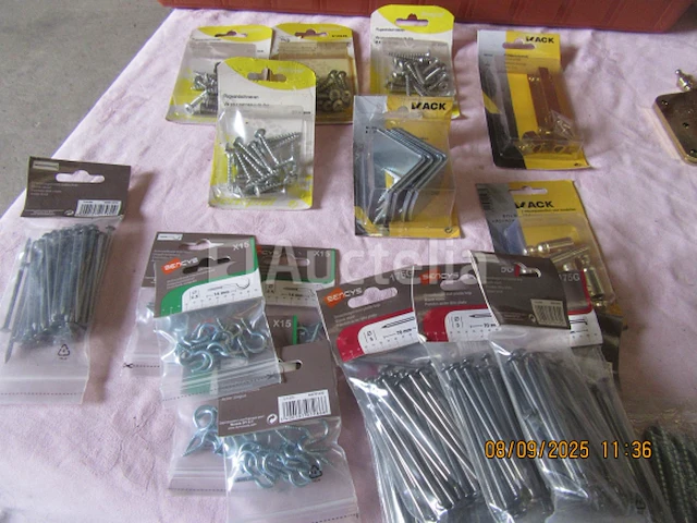 140-delige set en hardware blisterverpakking - afbeelding 10 van  10