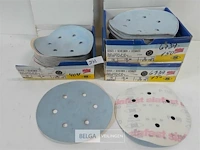140 x schuurpads rond 150mm k150 - afbeelding 2 van  3