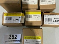 1400x spaanplaatschroeven 5 verschillende maten - afbeelding 2 van  3