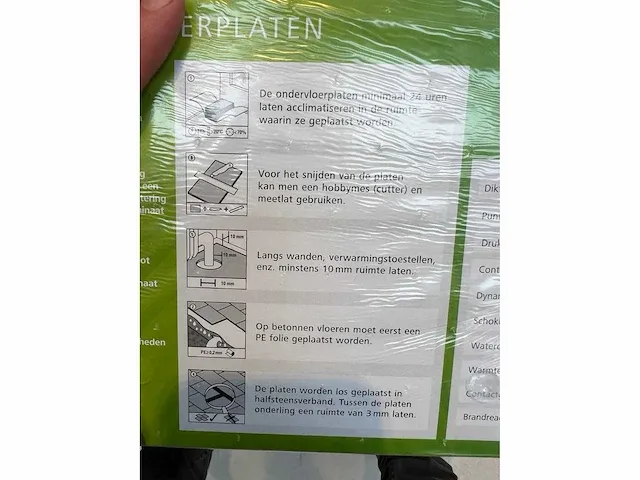140m² groene isolatieplaat - afbeelding 7 van  10