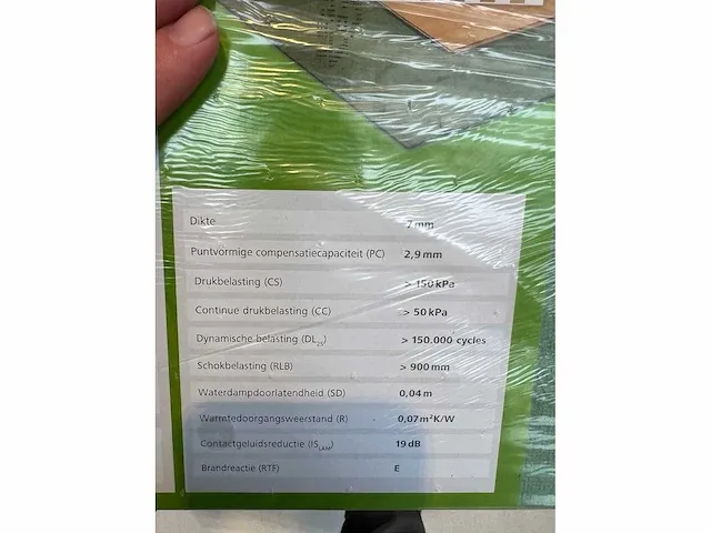 140m² groene isolatieplaat - afbeelding 9 van  10