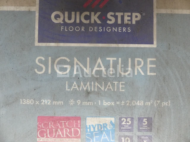 14.336 m² signature quick step laminaatvloer (eiken grijs) - afbeelding 5 van  5