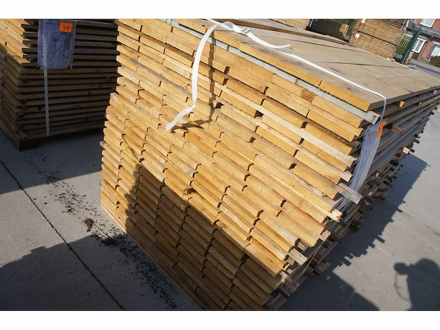 1,44 m³ eiken planken 22mm - afbeelding 3 van  4