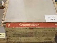 14,4m² - 60x60 cm - madox gris gerectifieerd - halco - afbeelding 4 van  4
