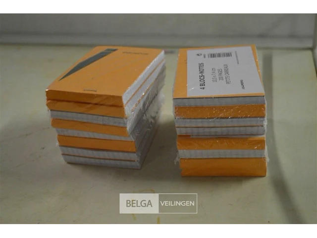 ±144x4st nota boekjes 10,5x7,4cm - afbeelding 1 van  3