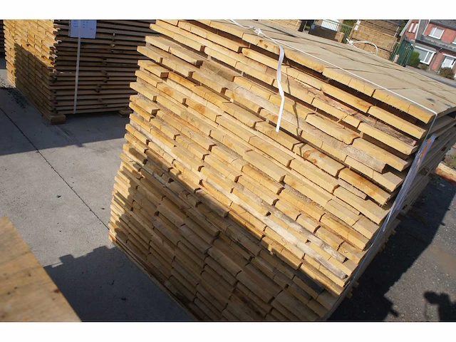 1,45 m³ eiken planken 22mm - afbeelding 3 van  4