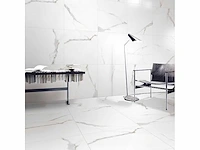 145,92m² - 80x80cm - marble carrara glossy gerectificeerd