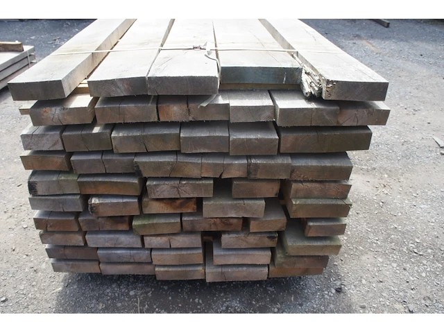 1,46 m³ eiken planken 54mm - afbeelding 3 van  4