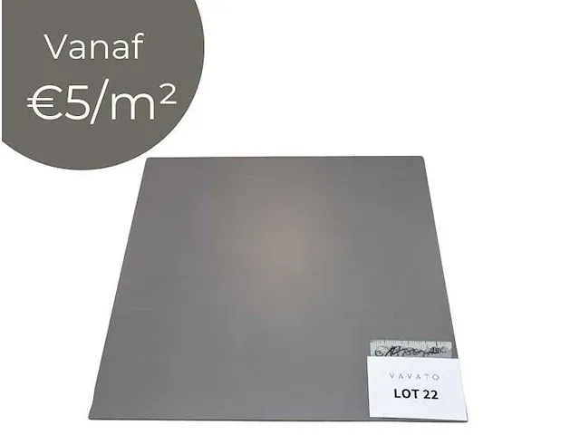 14,76 m² - 60x60 cm - zero antraciet gerectifieerd - afbeelding 1 van  4