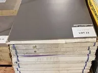 14,76 m² - 60x60 cm - zero antraciet gerectifieerd - afbeelding 4 van  4
