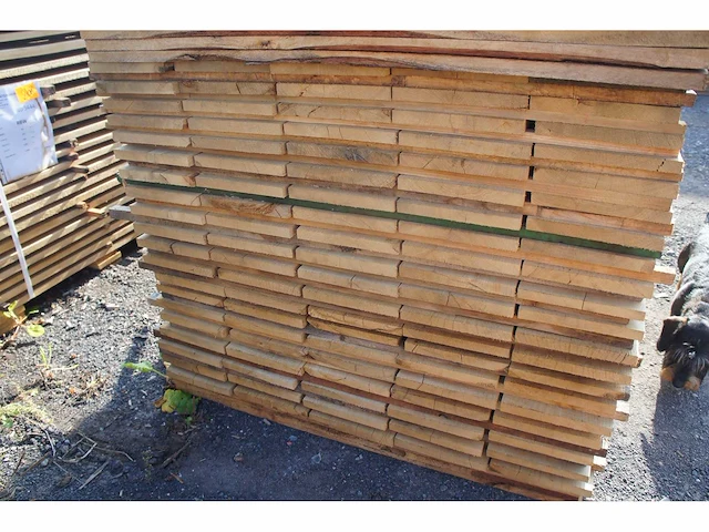 1,48 m³ eiken planken 22mm - afbeelding 3 van  4