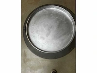 149x deco candle - aluminium schaal - crockery - afbeelding 2 van  5